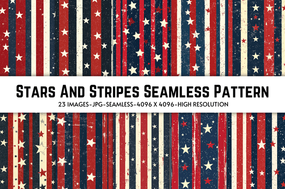 Download Stars and Stripes Seamless Pattern - Premium Resources