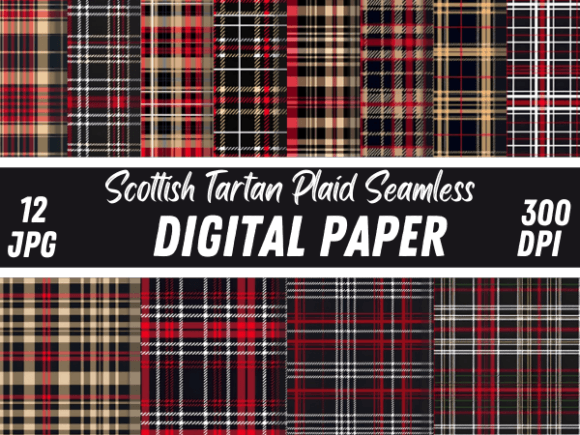 Download Scottish Textured Checkered Plaid Papers - Red Collection