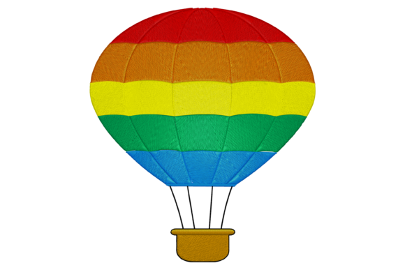 Download Multicolored Air Balloon - Red Collection