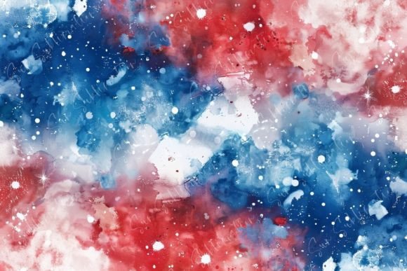 Download Abstract Red and Blue Galaxy - Red Collection