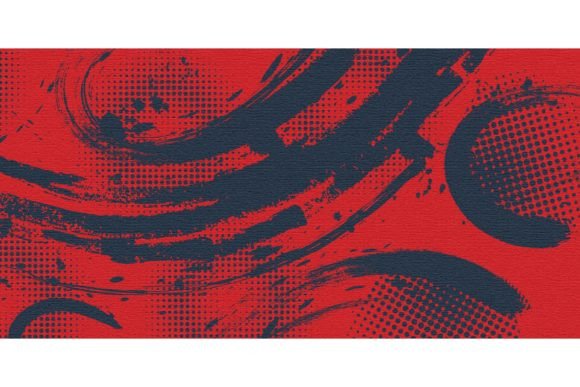 Download Red and Blue Brush Background - Red Collection