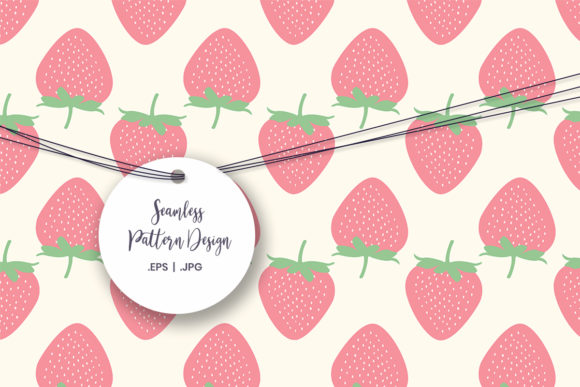 Download Strawberry Fruit Pattern Graphic - Fruit Collection