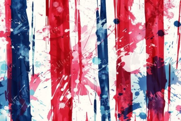 Download Abstract Red and Blue Splatters - Red Collection